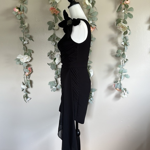 PatBo Flower Appliqué Mini Dress - Picture 9 of 17